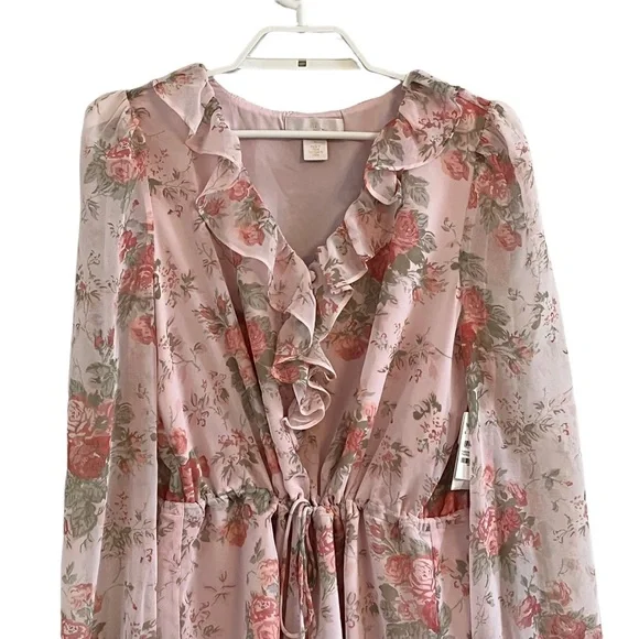 Rachel Parcell Pink Frosty Sophia Romper - Picture 3 of 8